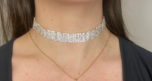 Choker in strass